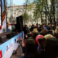 Марк Тишман, Пушкинская площадь Москвы, 09.05.2017
