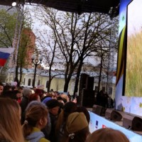 Марк Тишман, Пушкинская площадь Москвы, 09.05.2017