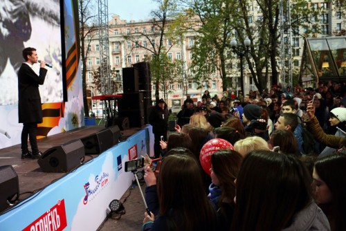 Марк Тишман, Пушкинская площадь Москвы, 09.05.2017