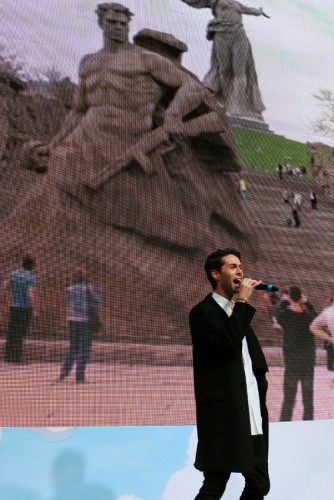 Марк Тишман, Пушкинская площадь Москвы, 09.05.2017