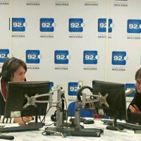 Марк Тишман на радио "Говорит Москва"