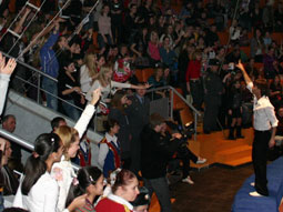 Марк Тишман. Концерт "Фабрики звезд 7" в Нижнем Новгороде. 2008 год