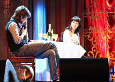 Дуэт Марка Тишмана и Нонны Гришаевой на шоу "Две звезды 3", фото popzvezda.ru
