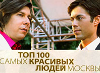Певец Марк Тишман и продюсер Андрей Фомин, ТОП 100 самых красивых людей Москвы