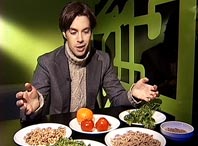 Марк Тишман готовит салат "Богатырь" в программе "Доброе утро", Первый канал